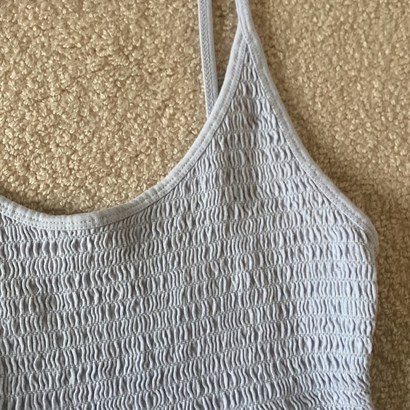 Light purple tank top from Hollister size M. Perfect condition, originally $47. - Picture 3 of 4